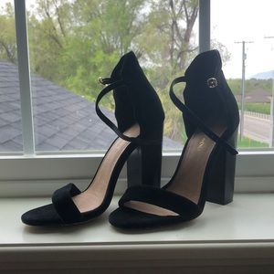 Saks Suede Heels